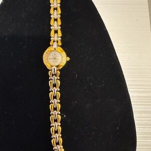 Gold and Silver Two-Tone Watch